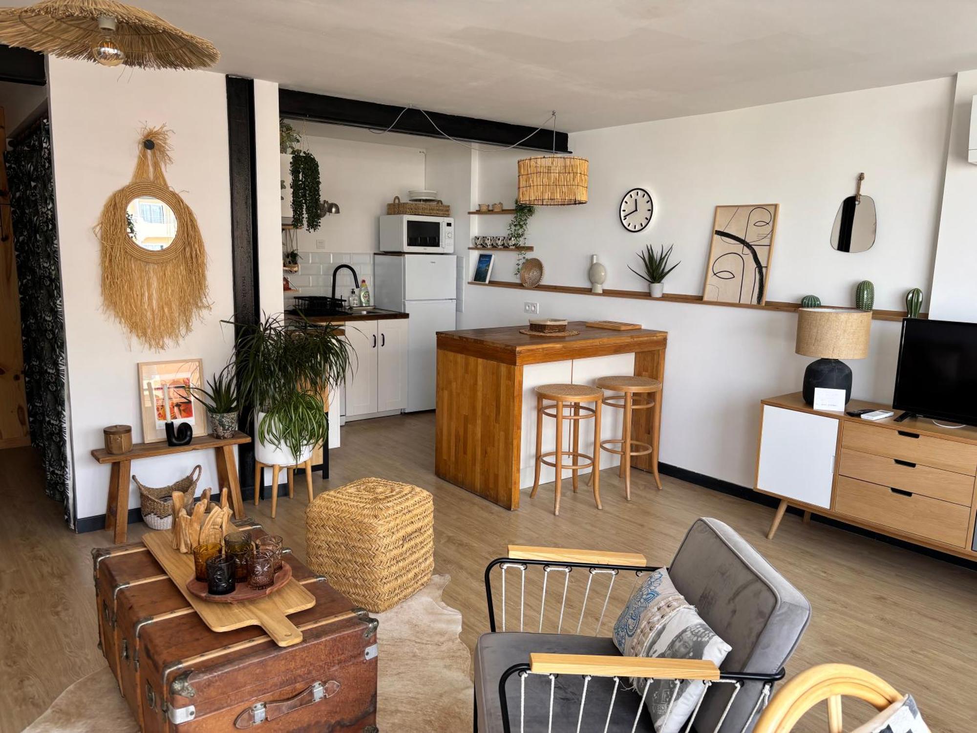 L'Appart-Rosas Boheme Chic, Au Bord De La Mer Exteriér fotografie